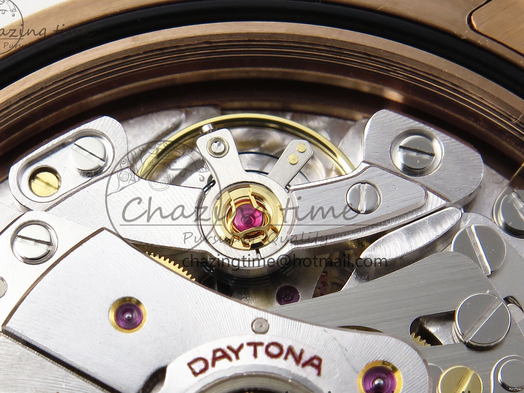 MiroTime 0322 Daytona 116515 Clean 1:1 Best Edition Silver Dial RG Markers on Oysterflex Strap SA4130 V WrinkleFree 1965